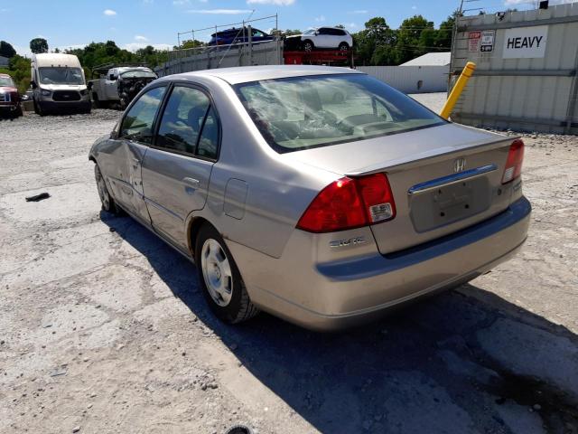 Photo 3 from auction – 2003 HONDA CIVIC HYBR with VIN JHMES95613S026325