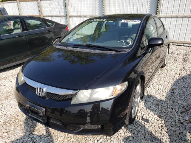 Photo 2 from auction – 2010 HONDA CIVIC LX with VIN 19XFA1F51AE078828