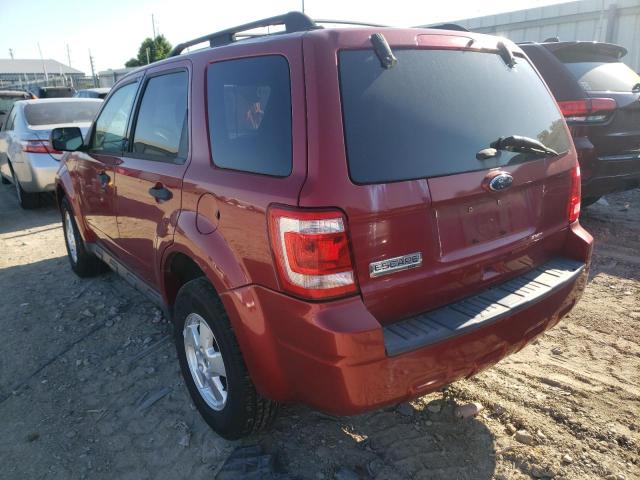 Photo 3 from auction – 2012 FORD ESCAPE XLT with VIN 1FMCU0D7XCKA67301