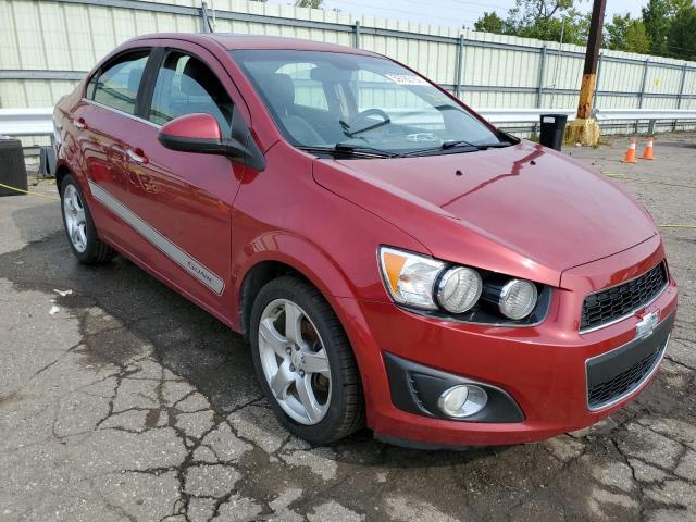 CHEVROLET SONIC LTZ 2012 with VIN 1G1JE5SH9C4139510 - Photo from auction