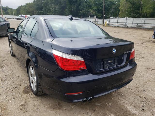 Photo 3 from auction – 2008 BMW 535 XI with VIN WBANV93558CZ69576