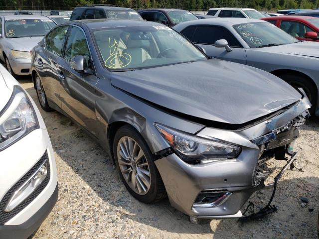 INFINITI Q50 LUXE 2018 with VIN JN1EV7AP2JM361304 - Photo from auction