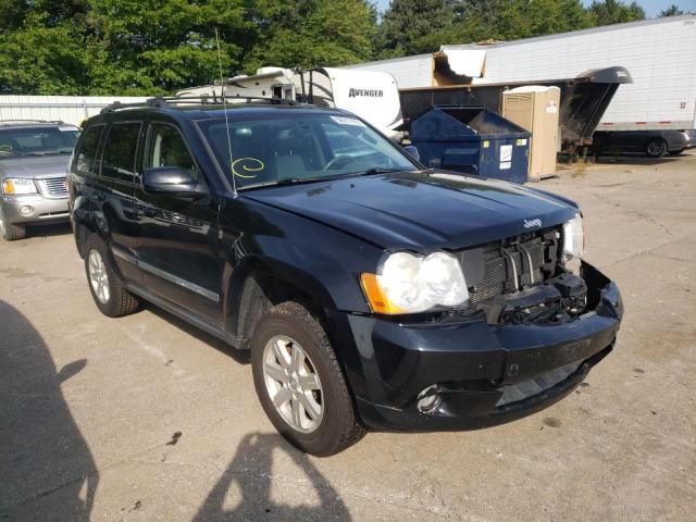 JEEP GRAND CHER 2008 with VIN 1J8HR58258C193261 - Photo from auction
