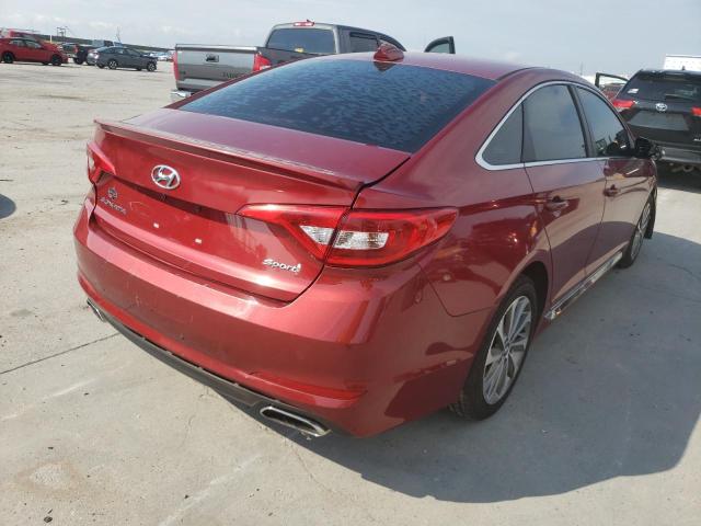 Photo 4 from auction – 2015 HYUNDAI SONATA SPO with VIN 5NPE34AF6FH092203