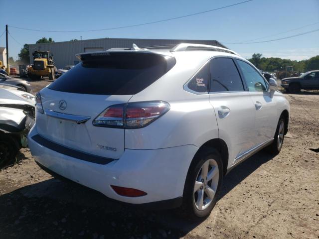 Photo 4 from auction – 2013 LEXUS RX 350 BAS with VIN 2T2BK1BAXDC160845