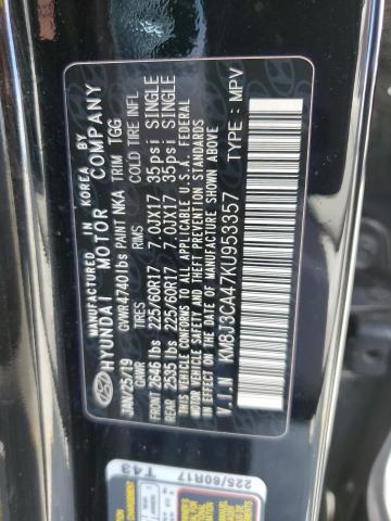 Photo 10 from auction – 2019 HYUNDAI TUCSON LIM with VIN KM8J3CA47KU953357