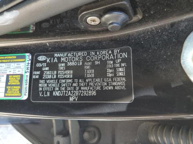 Photo 10 from auction – 2011 KIA SOUL with VIN KNDJT2A22B7292896