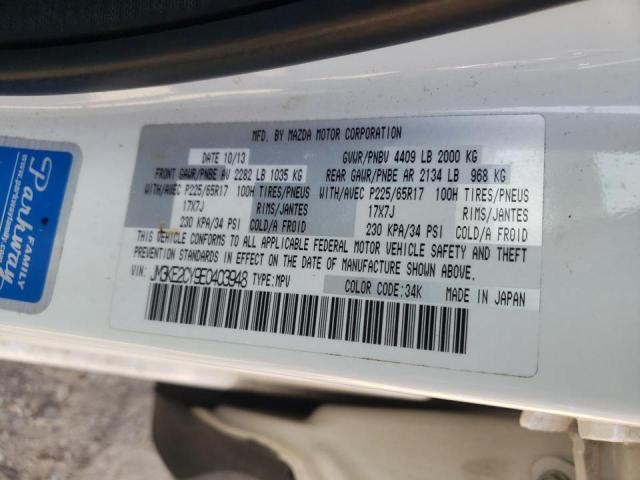 Photo 10 from auction – 2014 MAZDA CX-5 TOURI with VIN JM3KE2CY9E0403948
