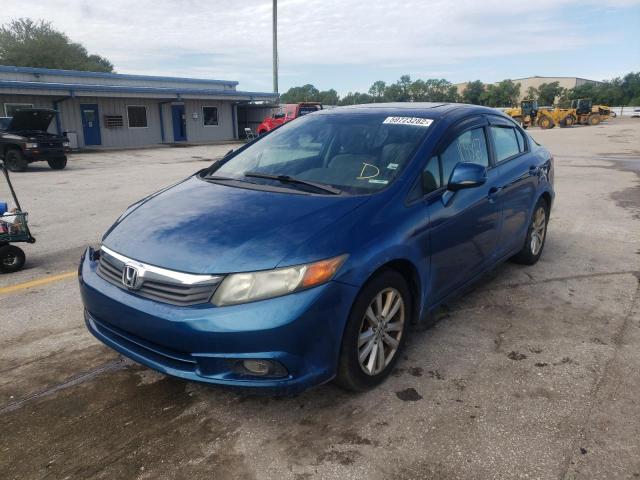 Photo 2 from auction – 2012 HONDA CIVIC EX with VIN 19XFB2F80CE337910