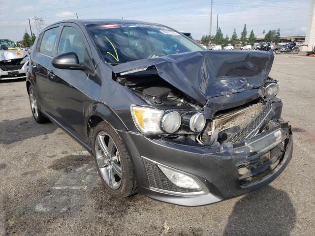 CHEVROLET SONIC RS 2013 with VIN 1G1JG6SB0D4145998 - Photo from auction