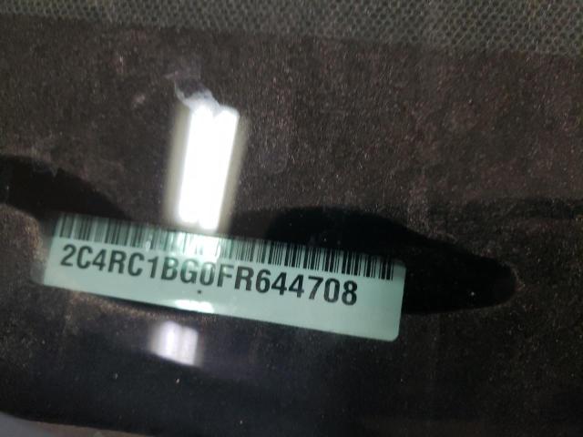 Photo 10 from auction – 2015 CHRYSLER TOWN & COU with VIN 2C4RC1BG0FR644708