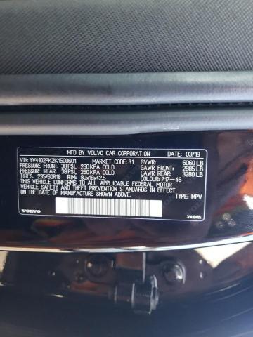 Photo 10 from auction – 2019 VOLVO XC90 T5 MO with VIN YV4102PK2K1500601