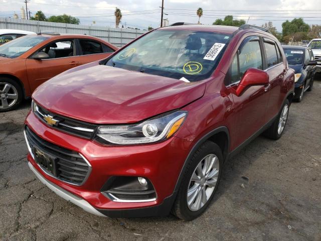 Photo 2 from auction – 2018 CHEVROLET TRAX PREMI with VIN 3GNCJRSB2JL223097