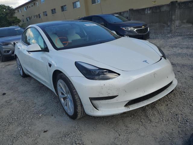 TESLA MODEL 3 2021 with VIN 5YJ3E1EB5MF082149 - Photo from auction