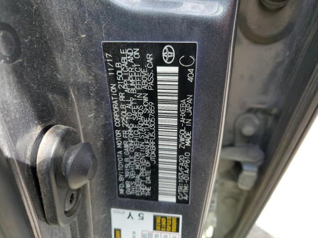 Photo 10 from auction – 2018 TOYOTA PRIUS with VIN JTDKBRFU5J3057859
