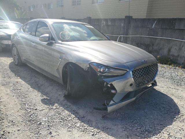 GENESIS G70 2021 with VIN KMTG64LA5MU075821 - Photo from auction