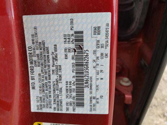 Photo 10 from auction – 2016 LINCOLN MKZ HYBRID with VIN 3LN6L2LU5GR622675