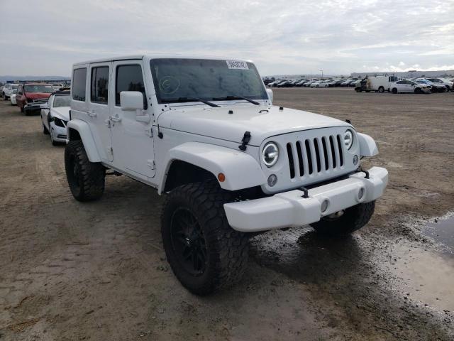 JEEP WRANGLER U 2018 with VIN 1C4BJWDG9JL886836 - Photo from auction