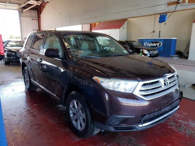 TOYOTA HIGHLANDER 2012 with VIN 5TDZK3EH7CS069285 - Photo from auction