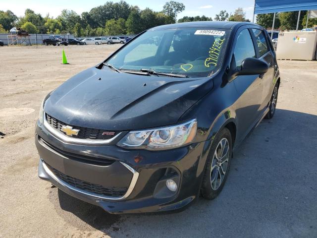 Photo 2 from auction – 2017 CHEVROLET SONIC LT with VIN 1G1JD6SB4H4129964
