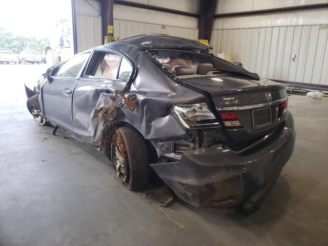 Photo 3 from auction – 2015 HONDA CIVIC LX with VIN 19XFB2F51FE038811
