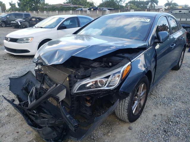 Photo 2 from auction – 2016 HYUNDAI SONATA SE with VIN 5NPE24AF0GH260924