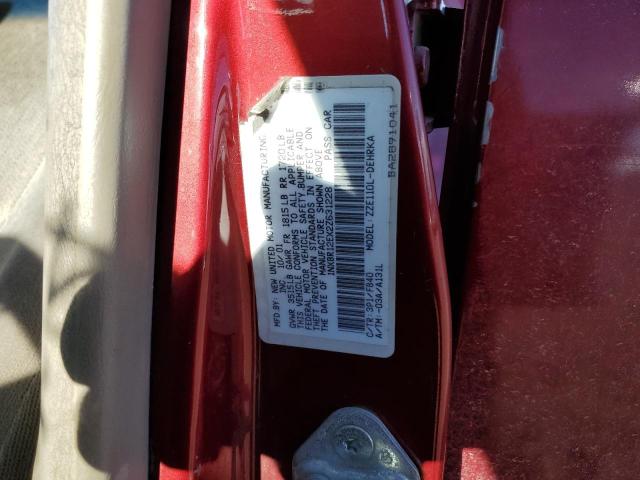Photo 10 from auction – 2002 TOYOTA COROLLA CE with VIN 1NXBR12EX2Z631228