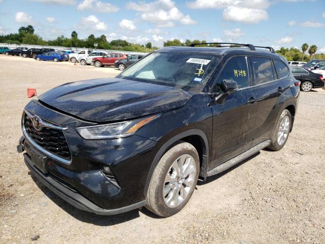 Photo 2 from auction – 2021 TOYOTA HIGHLANDER with VIN 5TDYZRAH8MS082290