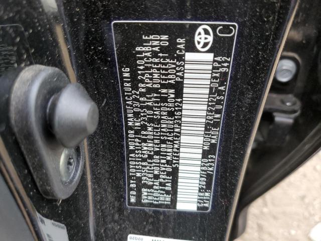 Photo 10 from auction – 2022 TOYOTA COROLLA LE with VIN 5YFEPMAE7NP316124