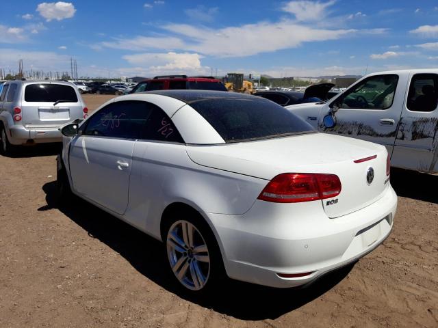 Photo 3 from auction – 2015 VOLKSWAGEN EOS LUX with VIN WVWFW8AH7FV001119