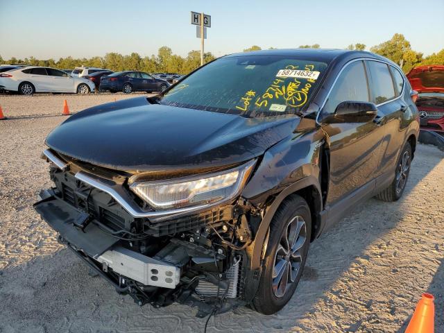 Photo 2 from auction – 2022 HONDA CR-V EX with VIN 5J6RT6H56NL001641