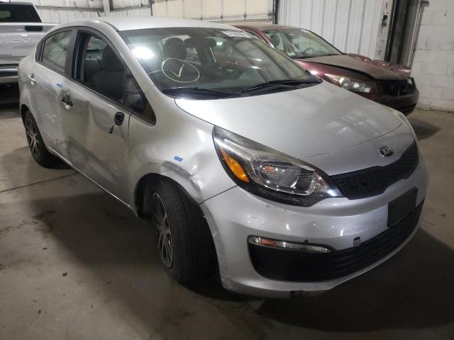 KIA RIO LX 2017 with VIN KNADM4A37H6015865 - Photo from auction