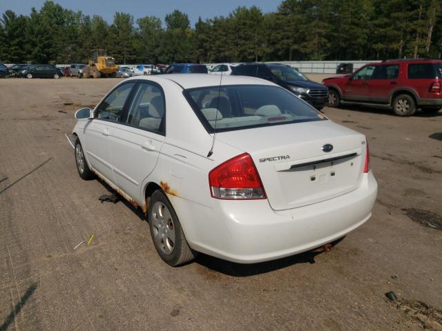 Photo 3 from auction – 2009 KIA SPECTRA EX with VIN KNAFE221395596912