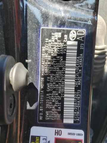 Photo 10 from auction – 2014 TOYOTA COROLLA L with VIN 2T1BURHE2EC138220