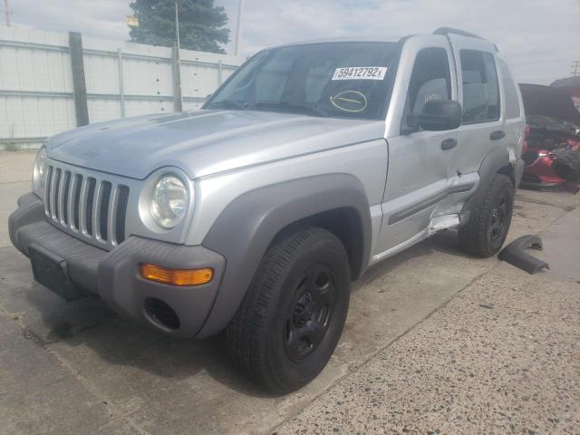 Photo 2 from auction – 2002 JEEP LIBERTY SP with VIN 1J4GL48K32W340451