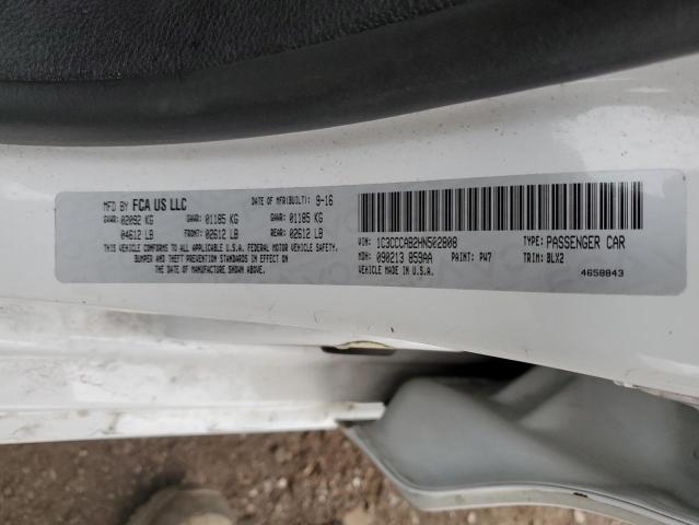 Photo 10 from auction – 2017 CHRYSLER 200 LIMITE with VIN 1C3CCCAB2HN502808
