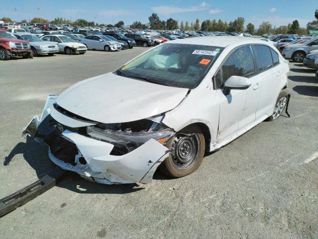 Photo 2 from auction – 2022 TOYOTA COROLLA LE with VIN 5YFEPMAE1NP309170