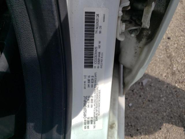 Photo 10 from auction – 2012 DODGE AVENGER SX with VIN 1C3CDZCB2CN194755