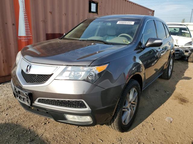 Photo 2 from auction – 2010 ACURA MDX TECHNO with VIN 2HNYD2H42AH505815