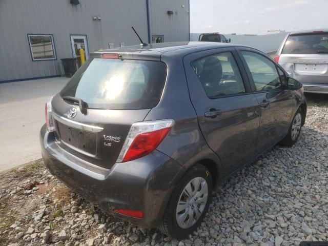 Photo 4 from auction – 2012 TOYOTA YARIS with VIN JTDKTUD39CD527429