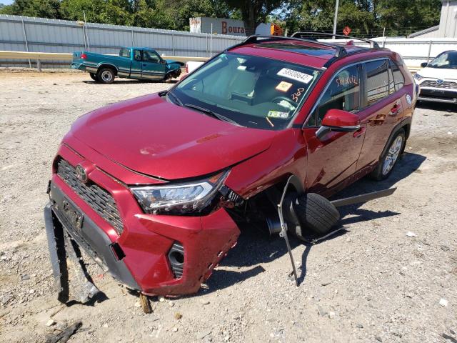 Photo 2 from auction – 2019 TOYOTA RAV4 XLE P with VIN JTMA1RFVXKD021555