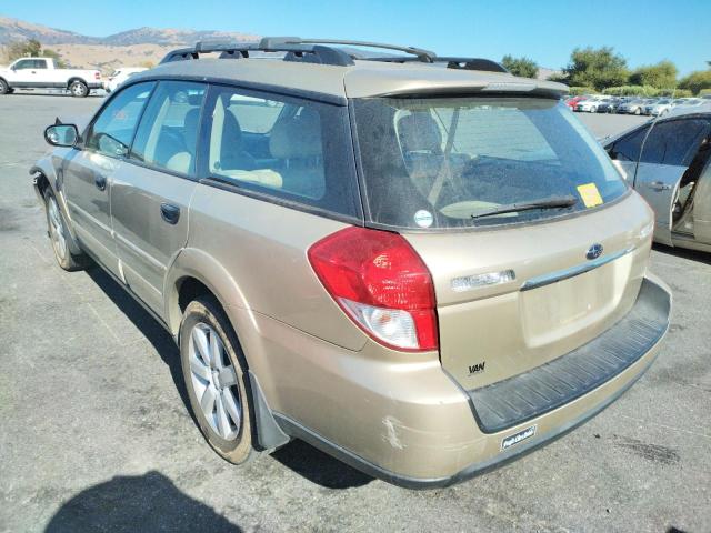 Photo 3 from auction – 2008 SUBARU OUTBACK 2. with VIN 4S4BP61C187322094