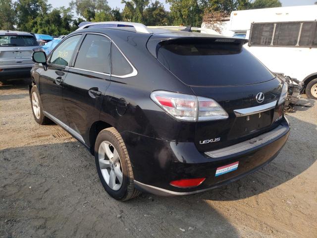 Photo 3 from auction – 2010 LEXUS RX 350 with VIN 2T2BK1BA2AC053736