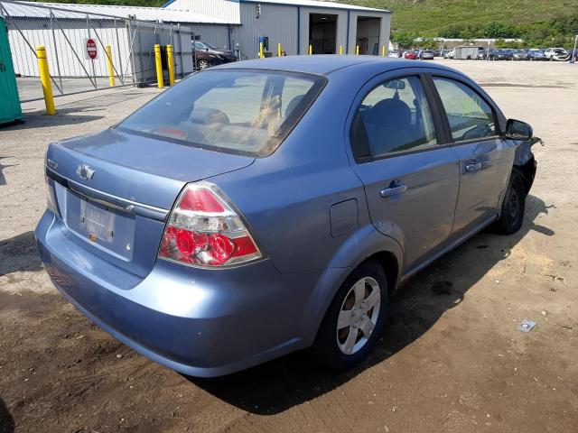 Photo 4 from auction – 2008 CHEVROLET AVEO BASE with VIN KL1TD56628B089135