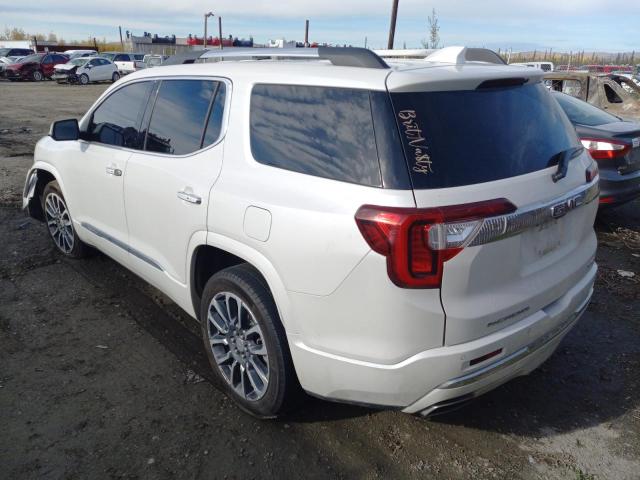 Photo 3 from auction – 2021 GMC ACADIA DEN with VIN 1GKKNXLS0MZ101657