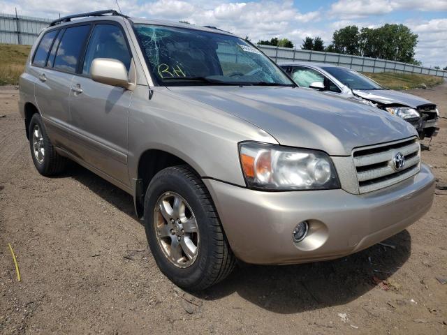 TOYOTA HIGHLANDER 2007 with VIN JTEGP21A870129803 - Photo from auction