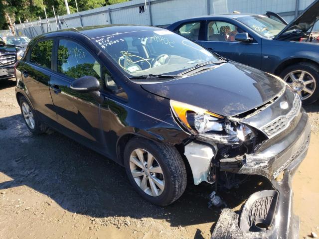 KIA RIO EX 2012 with VIN KNADN5A38C6011030 - Photo from auction
