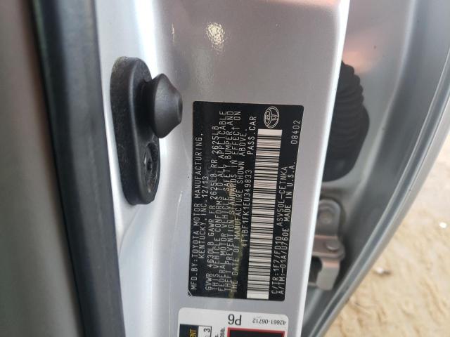 Photo 10 from auction – 2014 TOYOTA CAMRY L with VIN 4T1BF1FK1EU349833