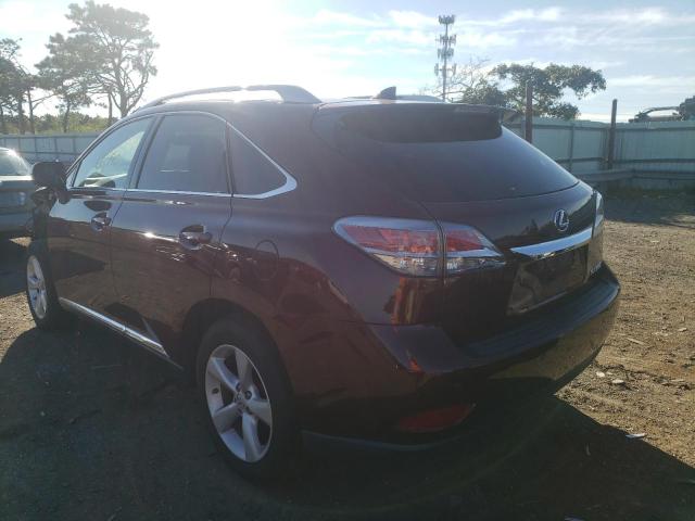 Photo 3 from auction – 2015 LEXUS RX 350 BAS with VIN 2T2BK1BA1FC276552