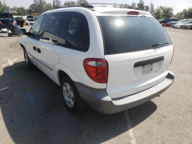 Photo 3 from auction – 2001 DODGE CARAVAN with VIN 1B4GP25391B274499